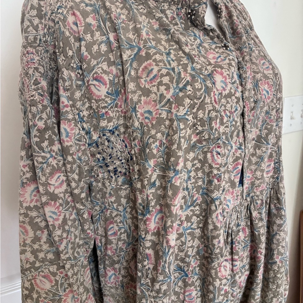 Magnolia Pearl Block Print Tunic Dress